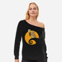 A Nightmare-Womens-Off Shoulder-Sweatshirt-MaxoArt