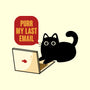 Purr My Last Email-None-Beach-Towel-tobefonseca