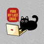 Purr My Last Email-Mens-Basic-Tee-tobefonseca