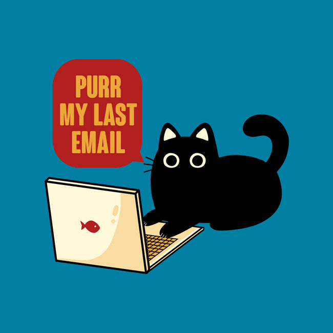 Purr My Last Email-Womens-Basic-Tee-tobefonseca