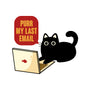 Purr My Last Email-Mens-Premium-Tee-tobefonseca