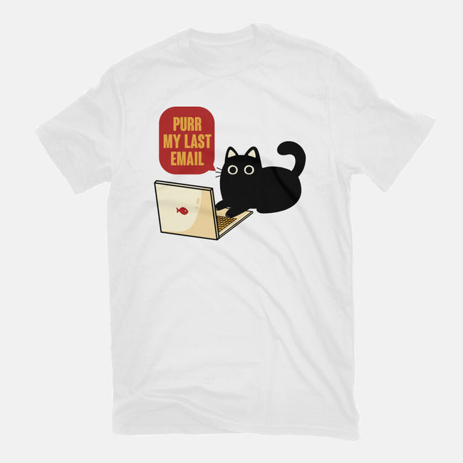 Purr My Last Email-Mens-Premium-Tee-tobefonseca