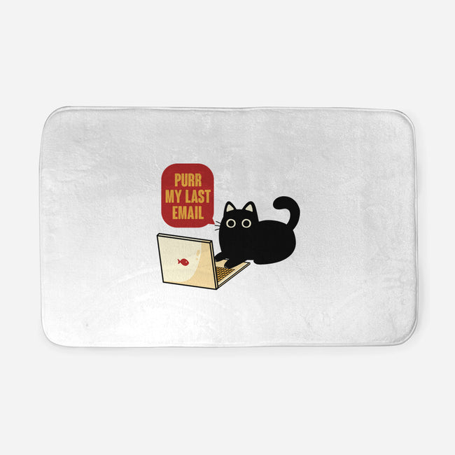 Purr My Last Email-None-Memory Foam-Bath Mat-tobefonseca