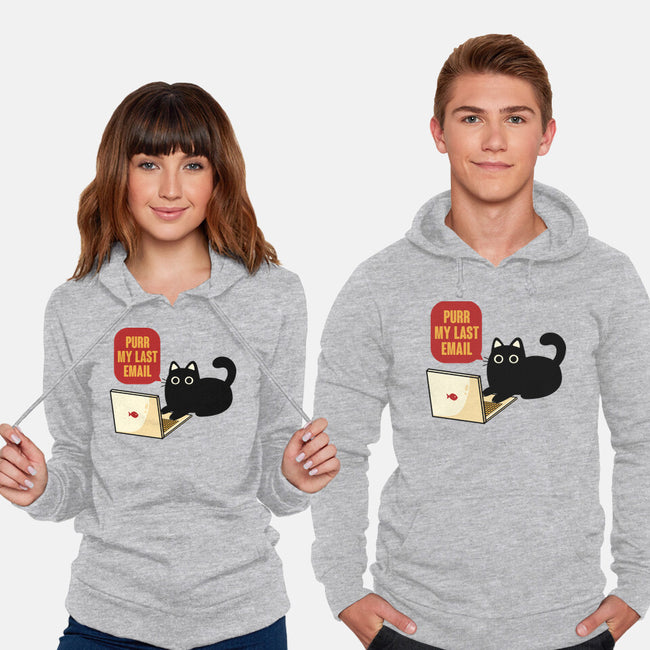 Purr My Last Email-Unisex-Pullover-Sweatshirt-tobefonseca