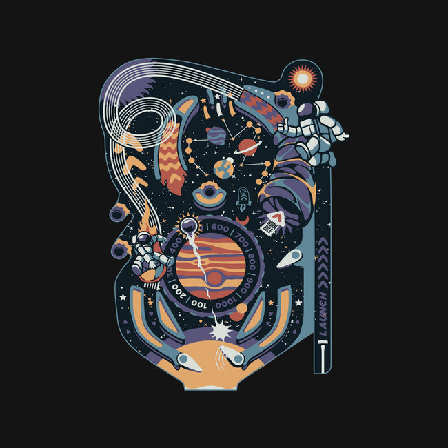 Pinball Space Machine-Baby-Basic-Tee-tobefonseca