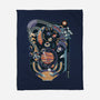 Pinball Space Machine-None-Fleece-Blanket-tobefonseca