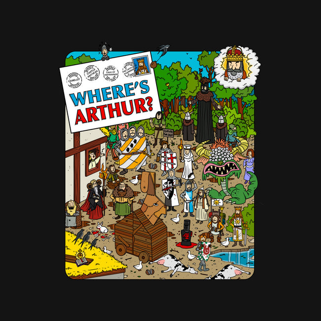 Where’s Arthur?-None-Removable Cover-Throw Pillow-drbutler