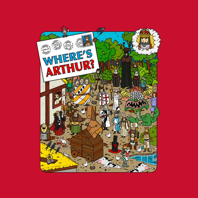 Where’s Arthur?-Womens-Fitted-Tee-drbutler