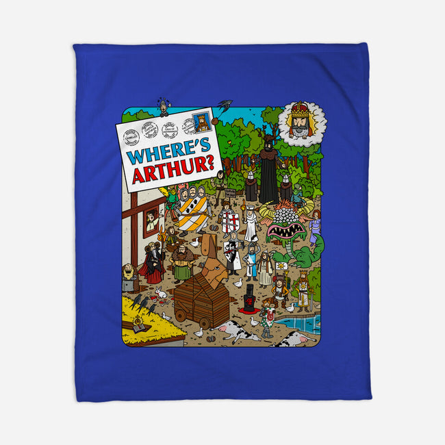 Where’s Arthur?-None-Fleece-Blanket-drbutler