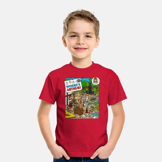 Where’s Arthur?-Youth-Basic-Tee-drbutler