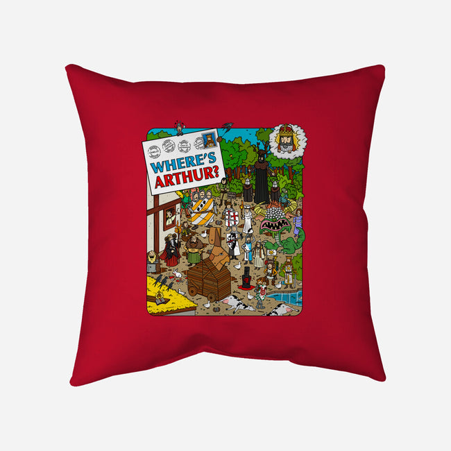 Where’s Arthur?-None-Removable Cover-Throw Pillow-drbutler