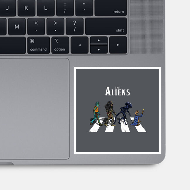 The Aliens-None-Glossy-Sticker-drbutler