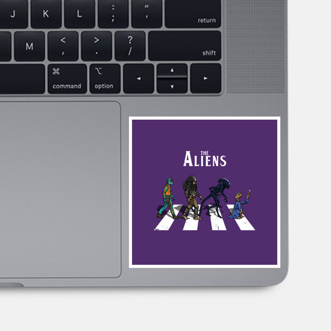 The Aliens-None-Glossy-Sticker-drbutler