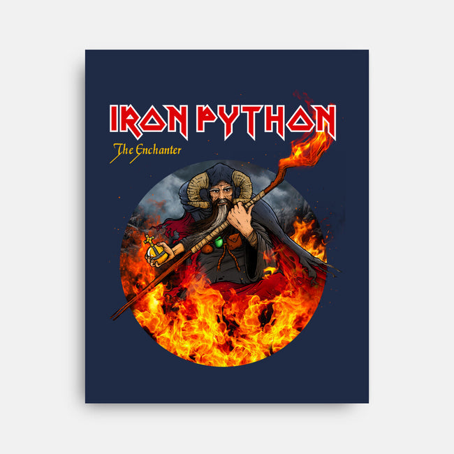 Iron Python-None-Stretched-Canvas-drbutler