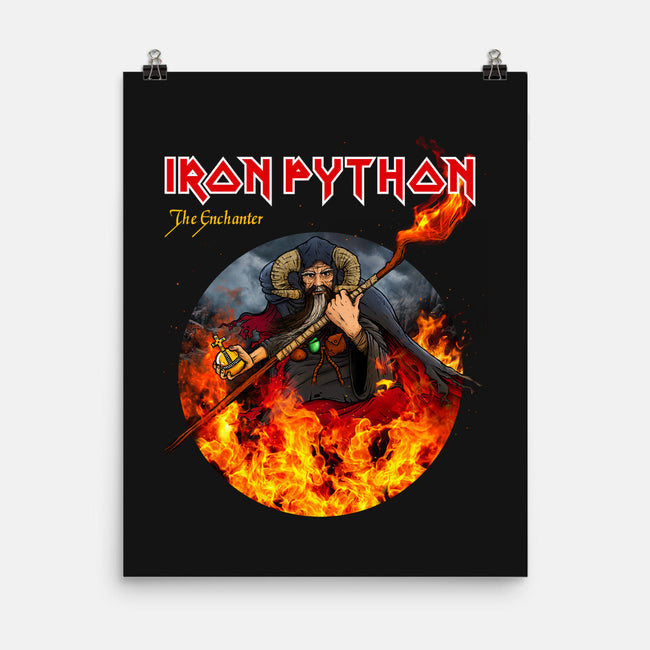 Iron Python-None-Matte-Poster-drbutler