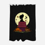 Halloween Vibes-None-Polyester-Shower Curtain-drbutler