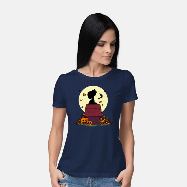 Halloween Vibes-Womens-Basic-Tee-drbutler