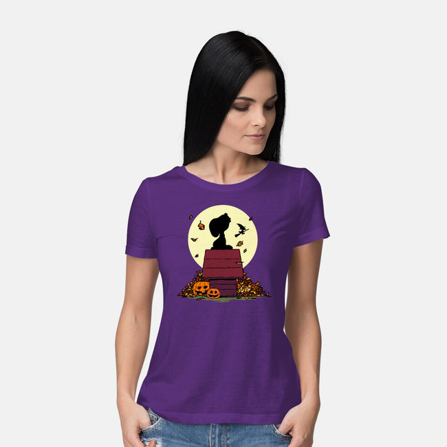 Halloween Vibes-Womens-Basic-Tee-drbutler