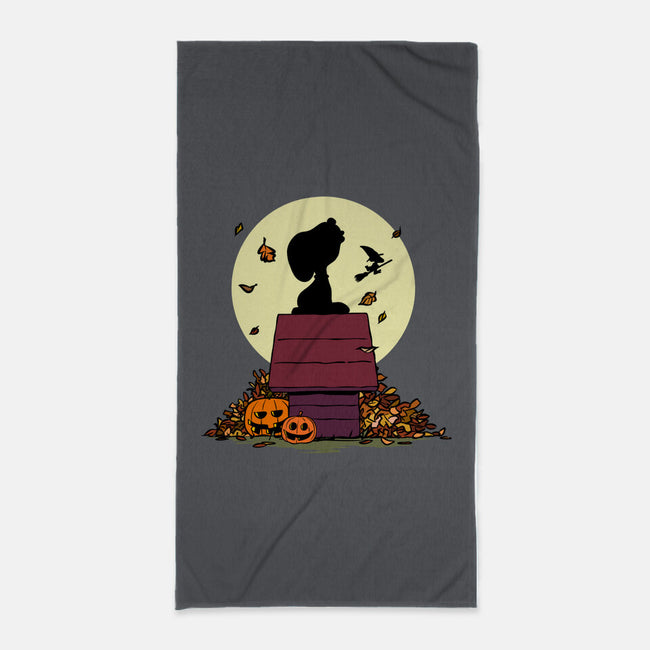 Halloween Vibes-None-Beach-Towel-drbutler