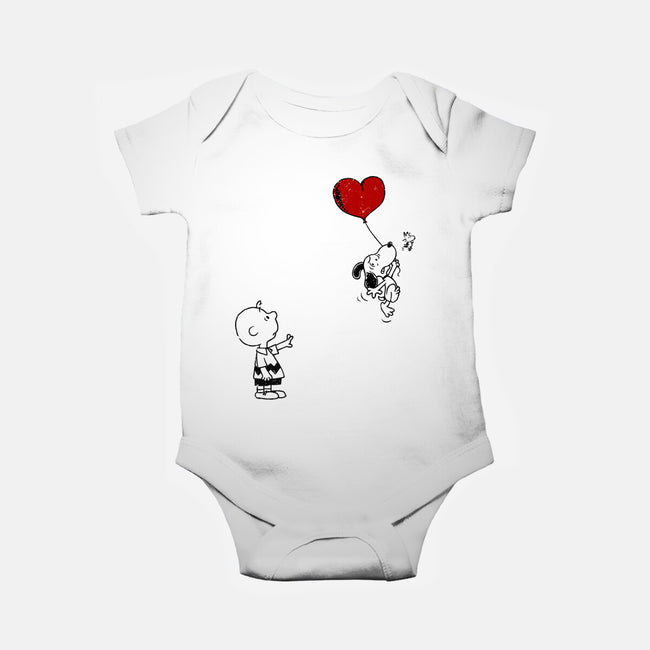 Balloon Beagle-Baby-Basic-Onesie-drbutler