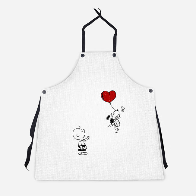 Balloon Beagle-Unisex-Kitchen-Apron-drbutler