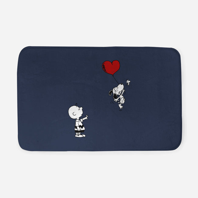 Balloon Beagle-None-Memory Foam-Bath Mat-drbutler