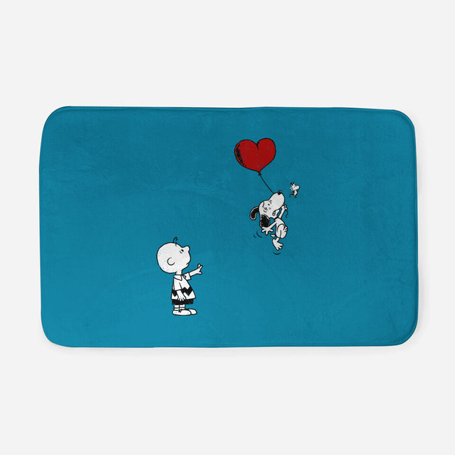 Balloon Beagle-None-Memory Foam-Bath Mat-drbutler