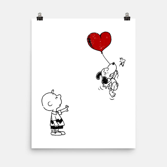 Balloon Beagle-None-Matte-Poster-drbutler