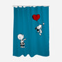 Balloon Beagle-None-Polyester-Shower Curtain-drbutler