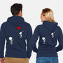 Balloon Beagle-Unisex-Zip-Up-Sweatshirt-drbutler