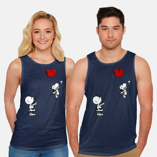 Balloon Beagle-Unisex-Basic-Tank-drbutler