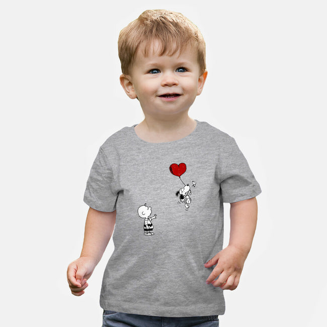 Balloon Beagle-Baby-Basic-Tee-drbutler