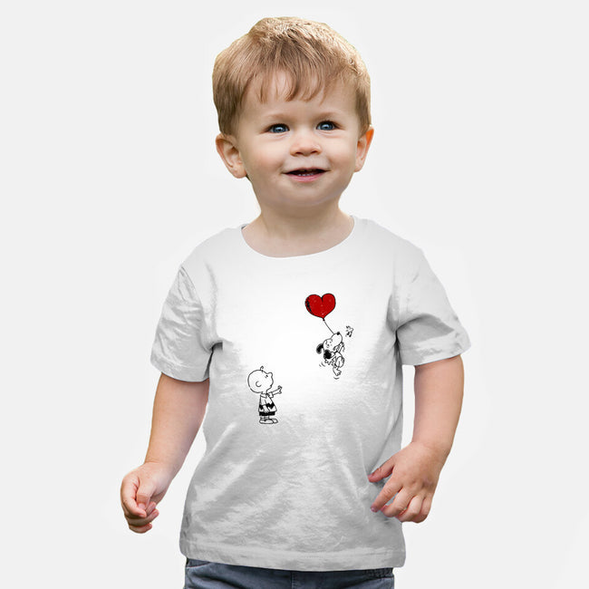 Balloon Beagle-Baby-Basic-Tee-drbutler