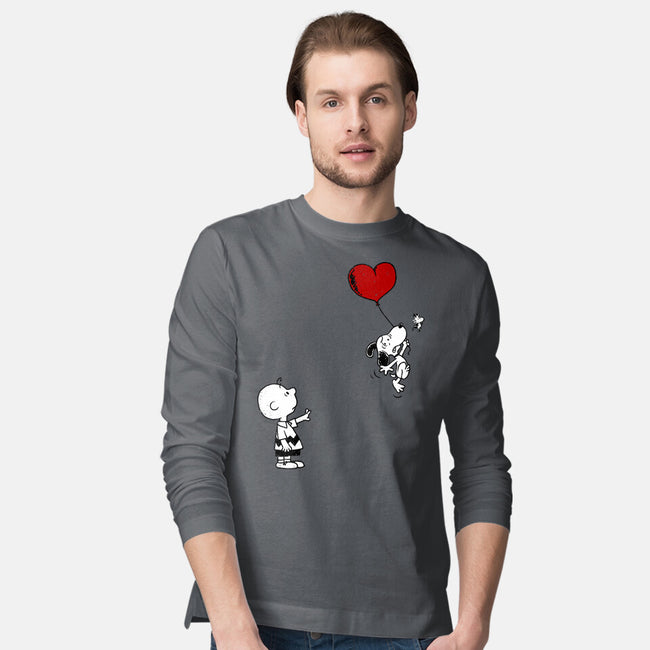 Balloon Beagle-Mens-Long Sleeved-Tee-drbutler