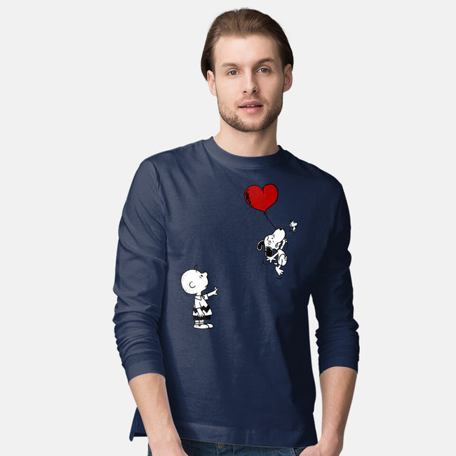 Balloon Beagle-Mens-Long Sleeved-Tee-drbutler