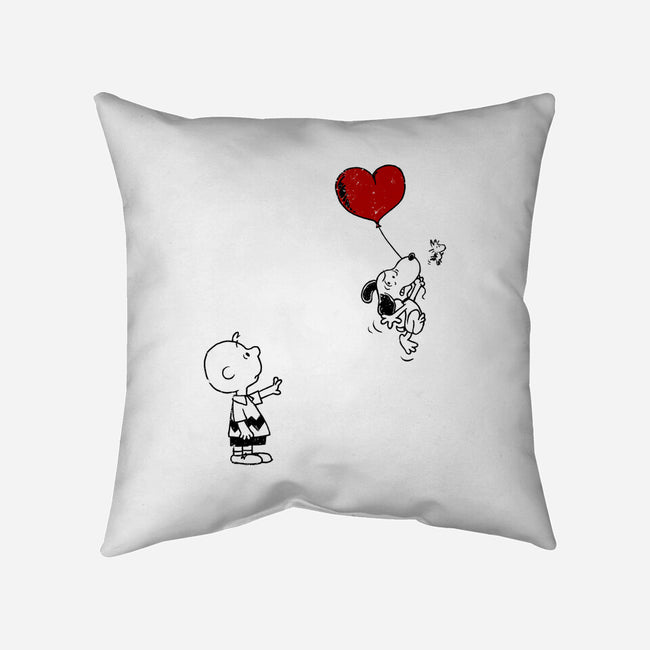 Balloon Beagle-None-Removable Cover-Throw Pillow-drbutler