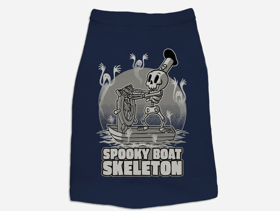 Spooky Boat Skeleton