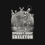 Spooky Boat Skeleton-Womens-Racerback-Tank-Studio Mootant