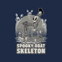 Spooky Boat Skeleton-Unisex-Basic-Tank-Studio Mootant