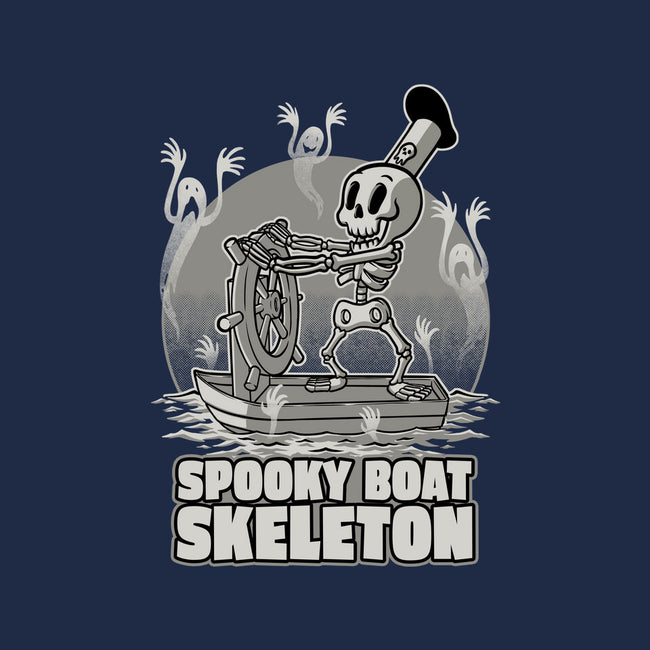 Spooky Boat Skeleton-Cat-Basic-Pet Tank-Studio Mootant