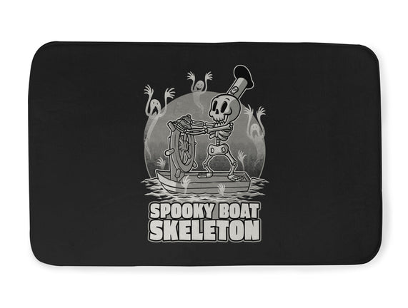 Spooky Boat Skeleton