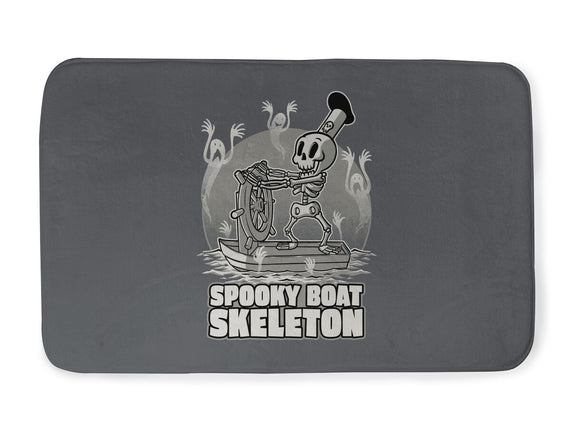 Spooky Boat Skeleton