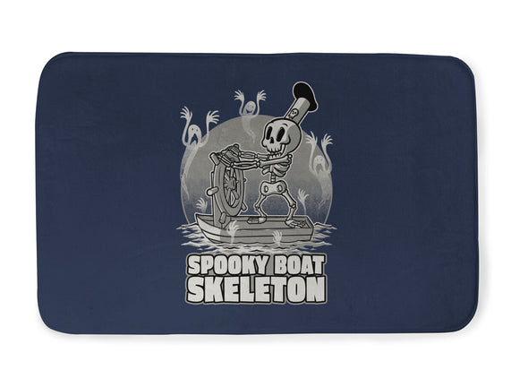 Spooky Boat Skeleton