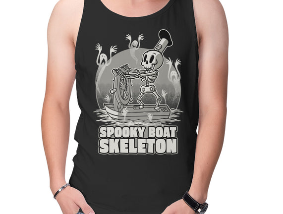 Spooky Boat Skeleton