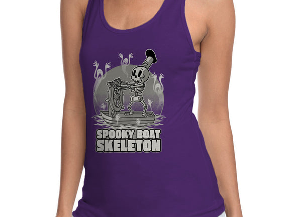 Spooky Boat Skeleton