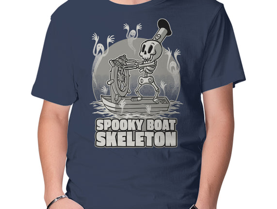 Spooky Boat Skeleton