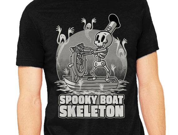 Spooky Boat Skeleton