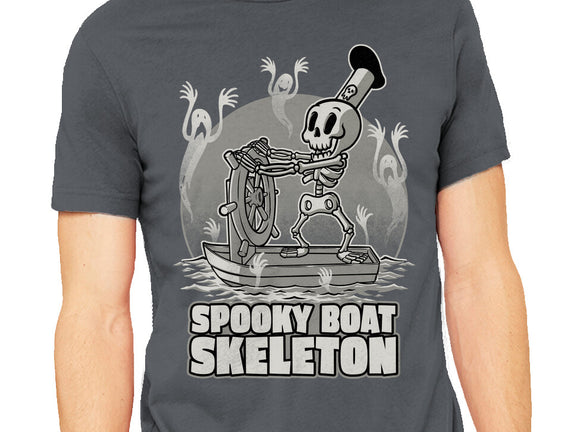 Spooky Boat Skeleton