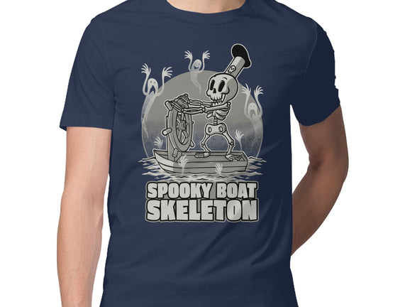 Spooky Boat Skeleton