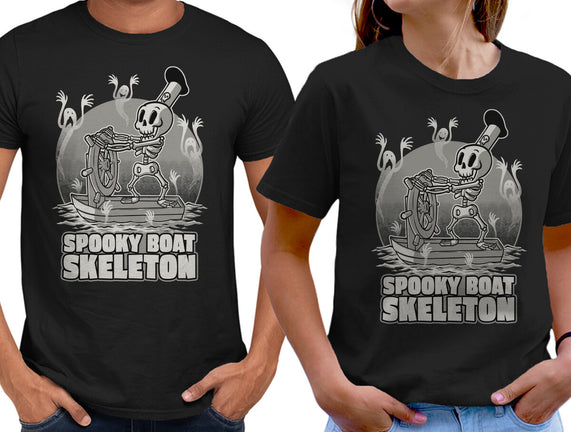 Spooky Boat Skeleton